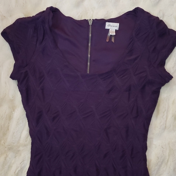 Dynamite Purple Bodycon Dress - Picture 2 of 4
